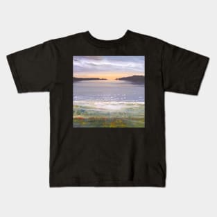 Tresco and Bryher Sunset Kids T-Shirt